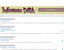 Tablet Screenshot of informix-dba.com